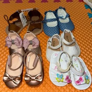 0-3 months shoe bundle